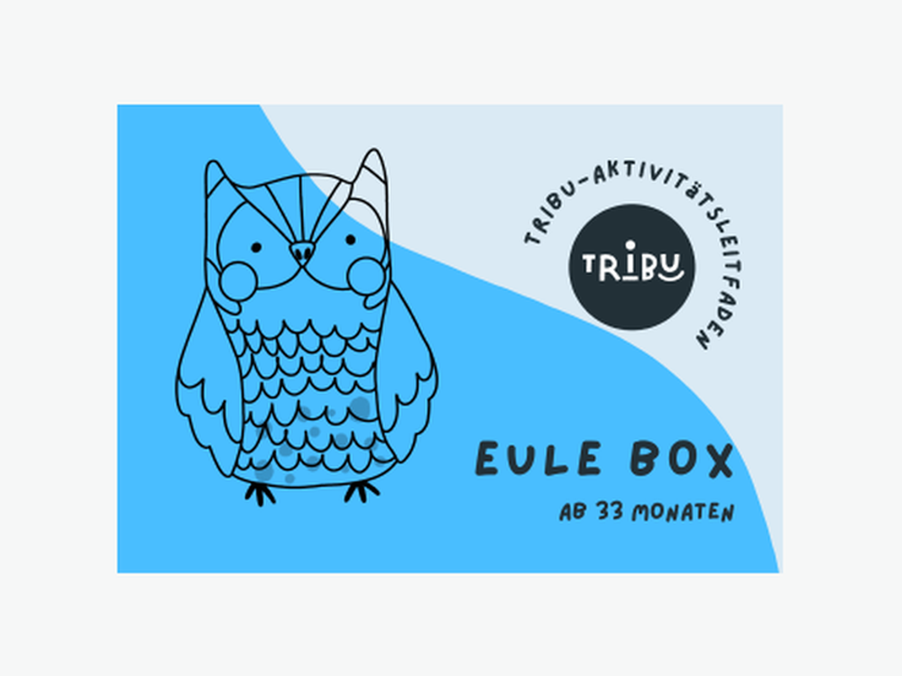 Eule Spielzeugbox • ab 33 Monate+