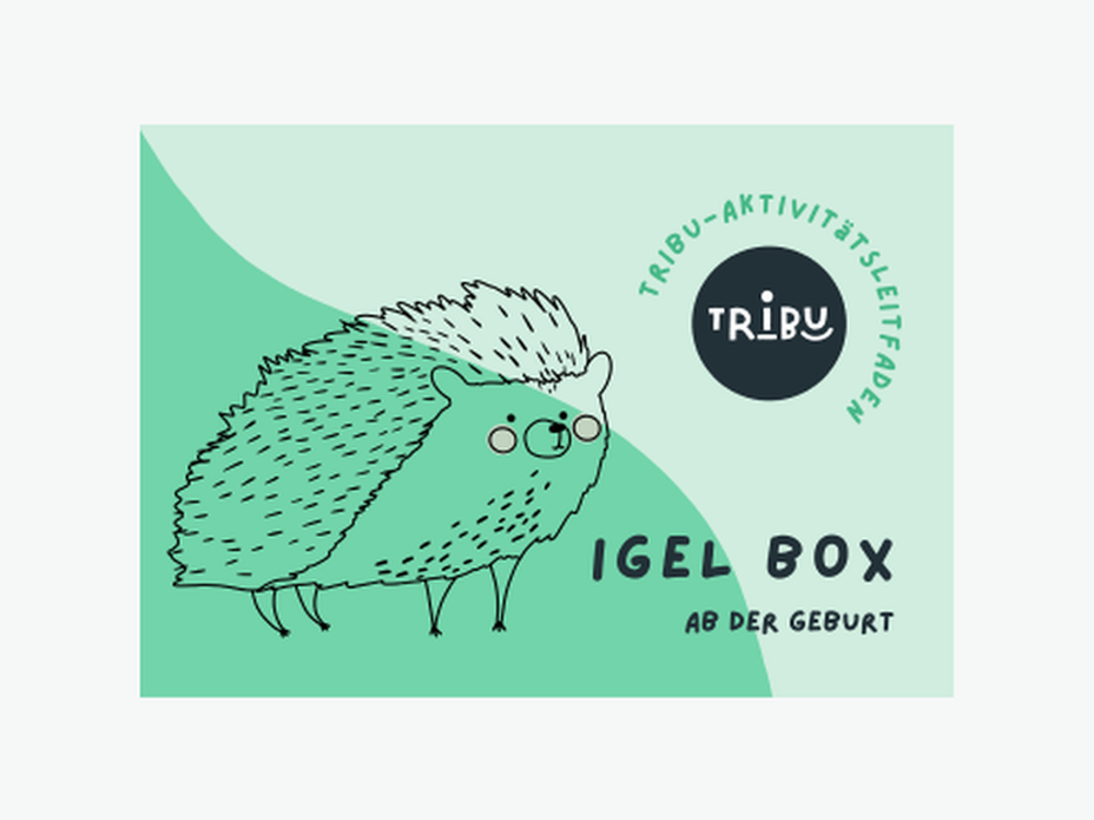 Igel Spielzeugbox • ab Geburt