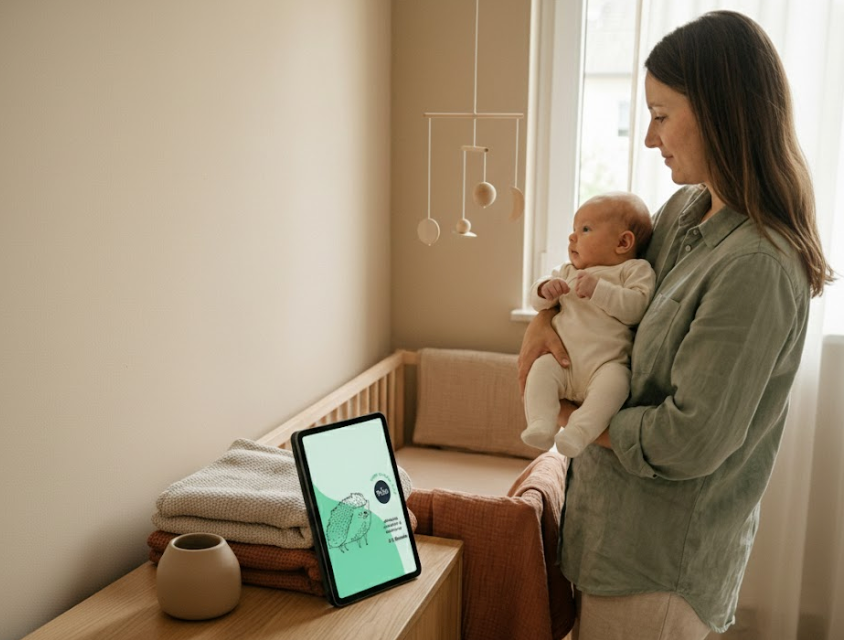 • ab Geburt - Sicher ankommen & verbinden (0–3 Monate)