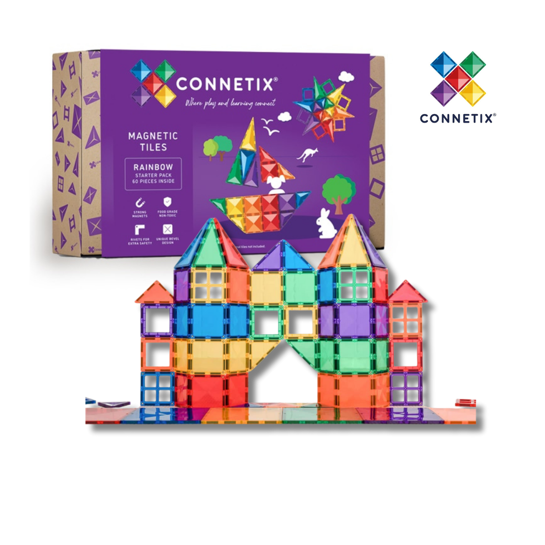 Tribu Box „Connetix"  – 36+ Monate – Magnetisch bauen, grenzenlos gestalten