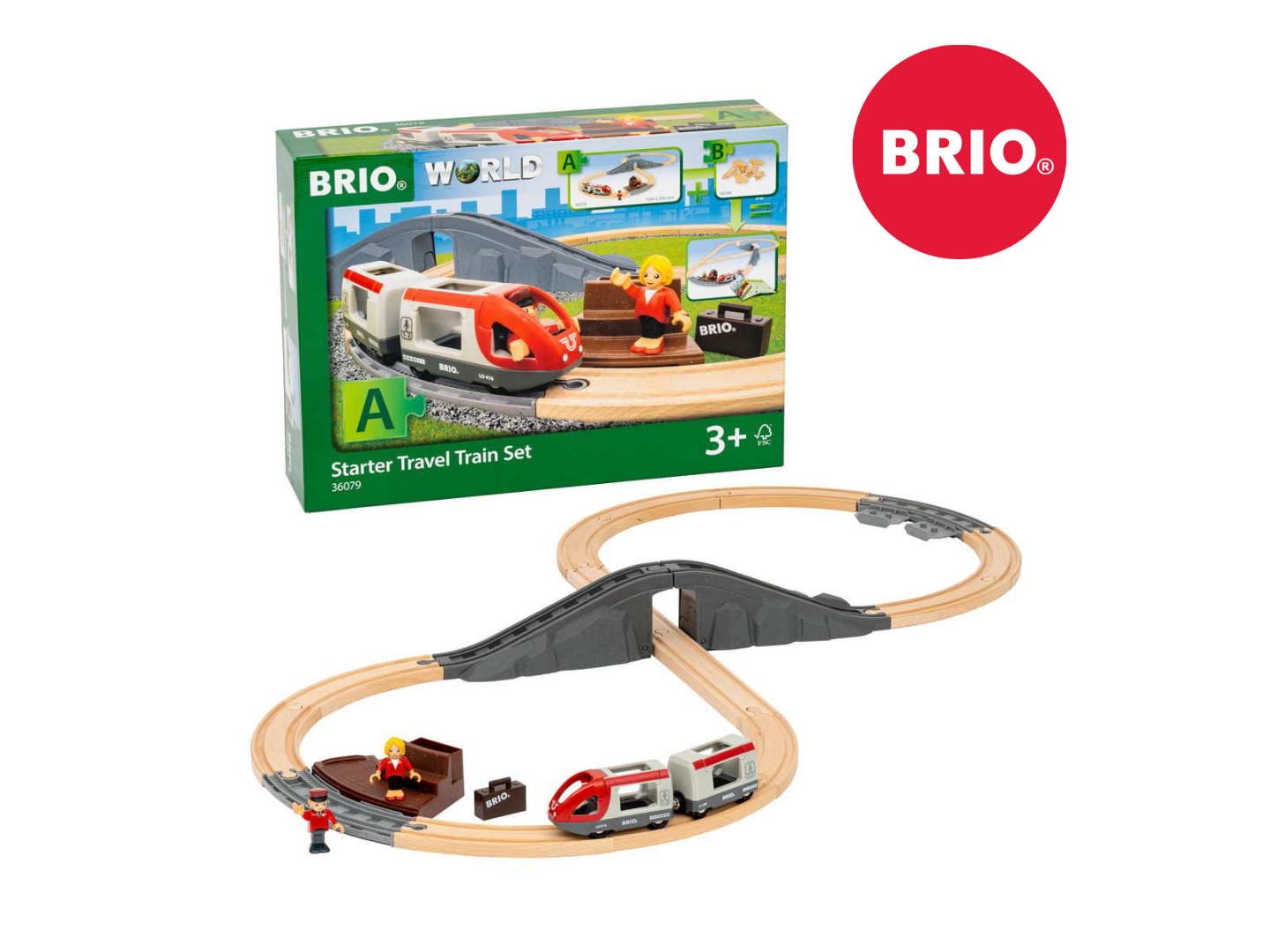 BRIO - Eisenbahn Starter Set A