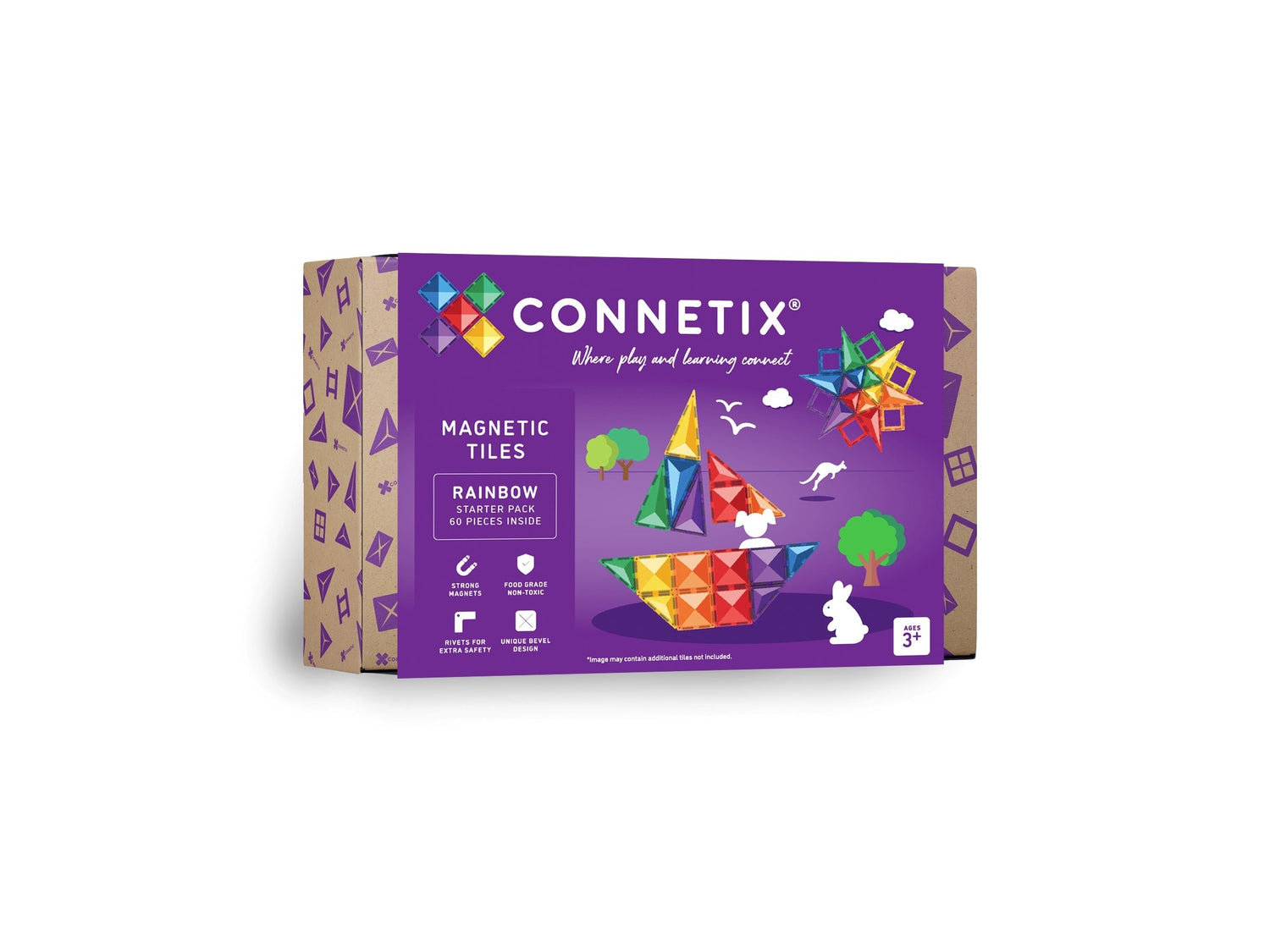 Connetix - Rainbow Starter Pack 60 pc