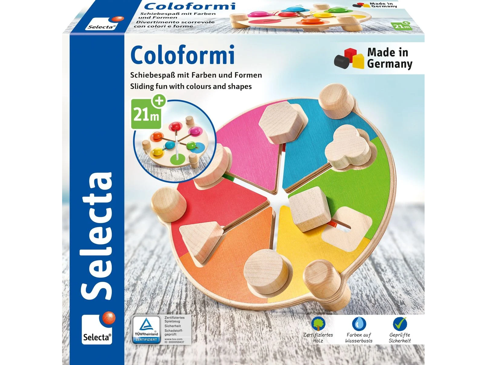 Farben-und Formen Schieber