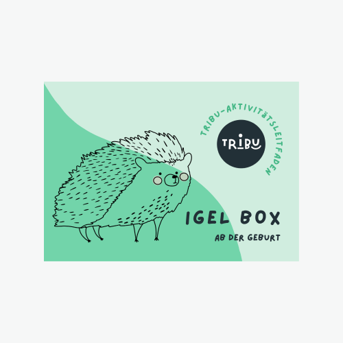 Igel Spielzeugbox • ab Geburt