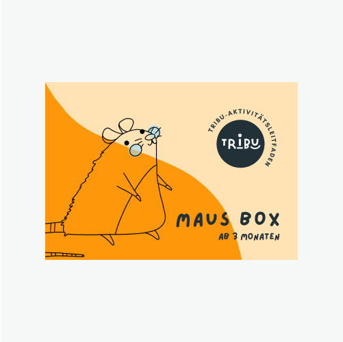 Maus Spielzeugbox • ab 3 Monate+