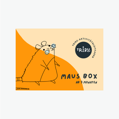 Maus Spielzeugbox • ab 3 Monate+